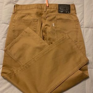 Levi 514 khaki jean pant